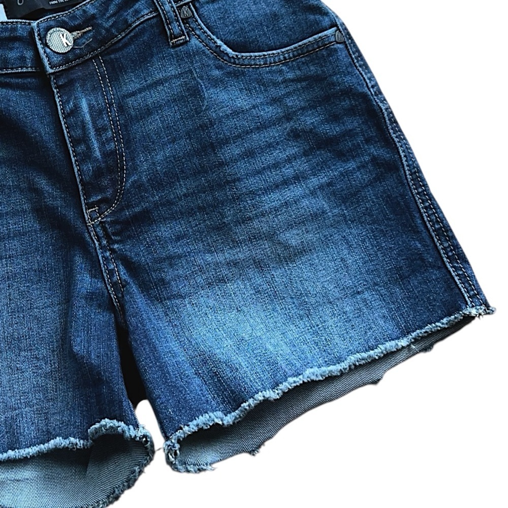 KUT FROM THE KLOTH | NWOT GIDGET FRAY MID-RISE DENIM SHORTS | 6 - Picture 4 of 9